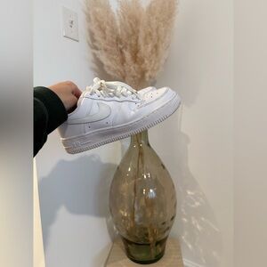 Women White Nike Airforce Size 6